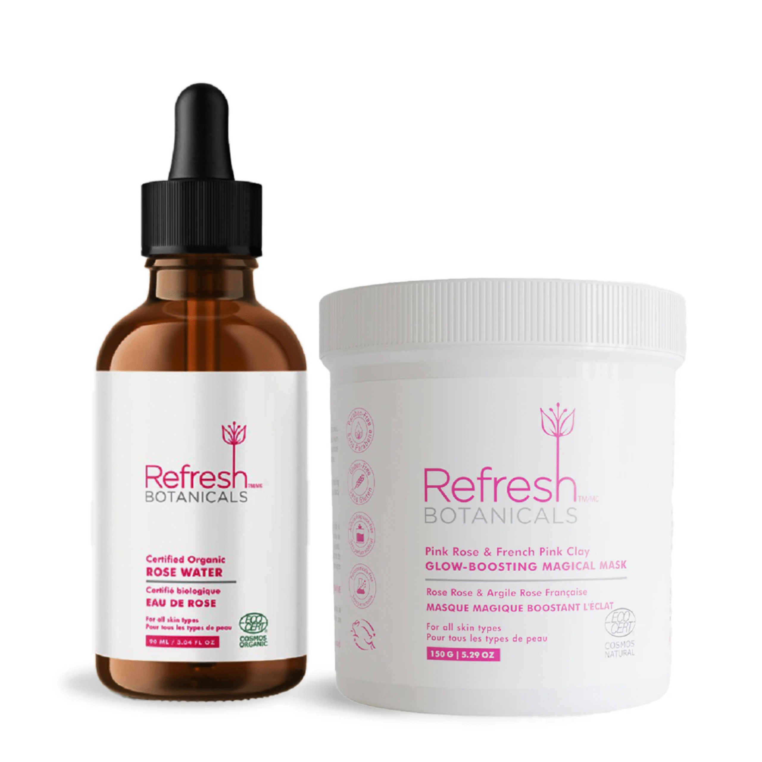 Rose Petals & French Pink Clay